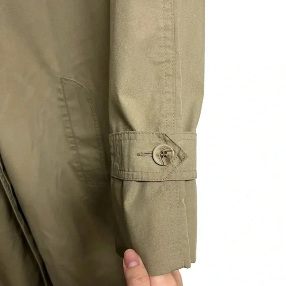 London Fog Vintage Beige Trench Coat - Picture 4 of 7